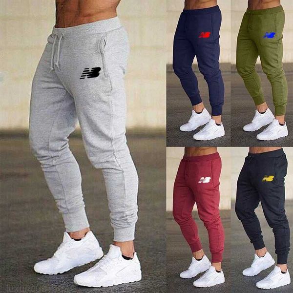 Pantalones de hombre 2023, pantalones pitillo informales de marca, pantalones de chándal para hombre, pantalones de chándal de entrenamiento de Fitness, nuevos pantalones de moda de otoño para hombre