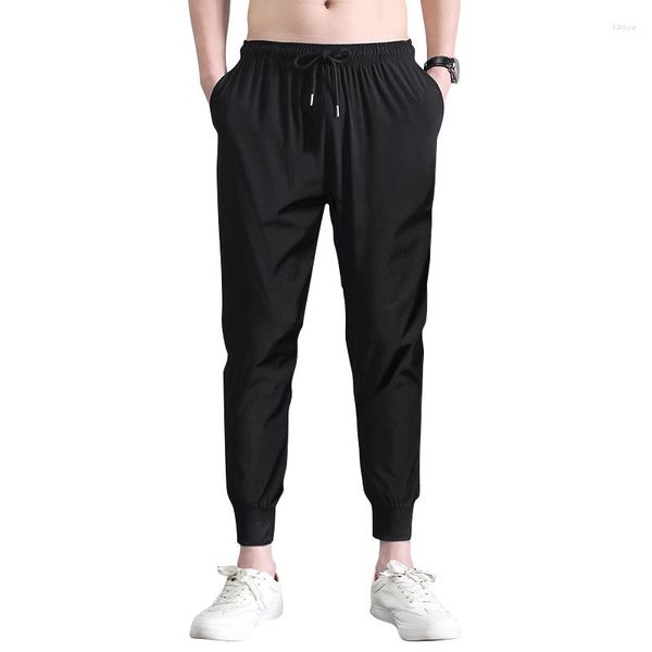 Pantalons pour hommes 2023 décontracté printemps été automne course étudiant mâle coréen mode sport neuf séchage rapide Double poches