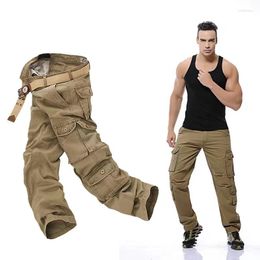 Pantalones para hombres 2023 lavado casual de tendas múltiples bolsas de fábrica de gran tamaño al por mayor