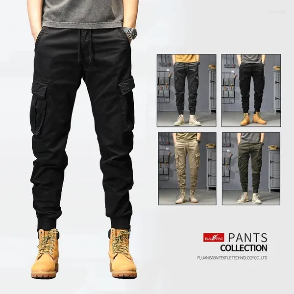 Pantalon masculin 2023 Fashion Cargo travail