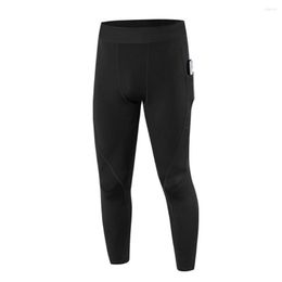 Pantalons pour hommes 2023 Fitness Pantalon de sport pour hommes Running Training Compression à séchage rapide Outdoor Tight Pants