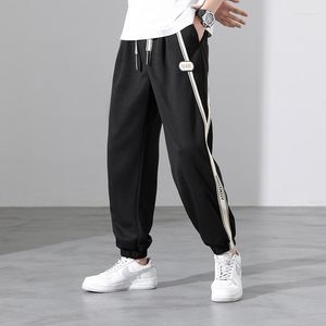 Pantalons pour hommes 2023 Joggers pantalons de survêtement Baggy mode cordon noir gris coton pantalon ample décontracté grande taille 6XL 7XL 8XL