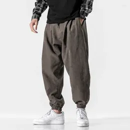 Pantalons pour hommes 2023 Hommes Style coréen Casual Mens Mode Noir Hip Hop Streetwear Plus Taille 5XL Pantalon Mâle Oversize Harem