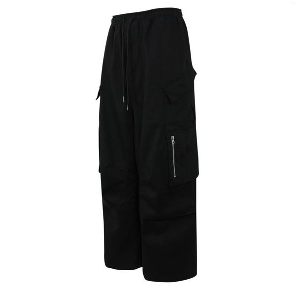 Pantalons pour hommes 2023 hommes femmes vêtements Niche Silhouette originale multi-poches salopette à glissière pantalon grande taille Costumes 27-46