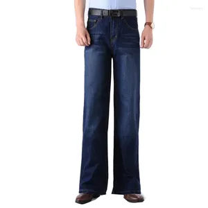 Herenbroek 2023 Heren grote laars gesneden been losse hoge taille wijd uitlopende jeans ontwerper klassieke maat 28-40