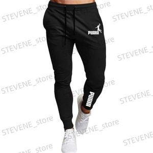 Pantalons pour hommes 2023 nouveaux hommes pantalons de survêtement sport imprimer printemps été pantalons de Jogging Packs mâle extérieur marque pantalon T240326