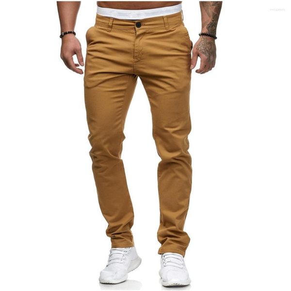Pantalones para hombres 2023 Casual al aire libre para hombres Slim Fit Bolsillo grande Diseño de alta calidad Streetwear