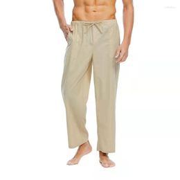 Pantalones de hombre 2023 primavera y otoño Casual suelto gran Color sólido versátil personalizado Simple moda tendencia guapo