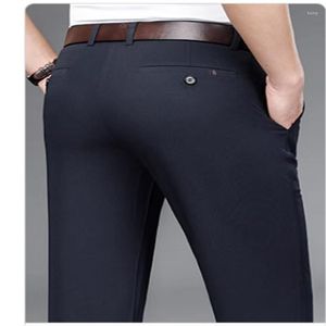 Pantalons pour hommes 2023 printemps automne décontracté homme Slim Fit Chinos mode pantalon mâle formel marque vêtements grande taille 28-42