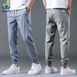 Men's Pants 2023 Primavera Verano algodón Jogger pantalones hombres pantalones Harajuku Cargo Jeans Casual Harem Denim coreano Hip Hop pantalones de chándal pantalones masculinos Z0225