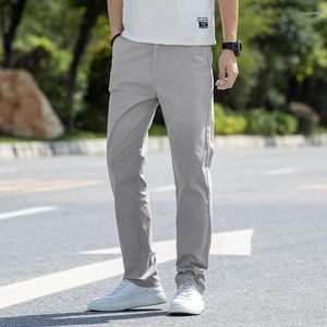 Pantalons pour hommes 2023 printemps été hommes décontracté droit respirant quatre saisons pour hommes travail quotidien affaires Streetwear mâle