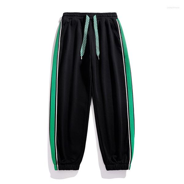 Pantalons pour hommes 2023 été pantalons de survêtement à séchage rapide hommes vêtements de sport bouton latéral respirant maille lâche décontracté piste droite survêtement pantalon