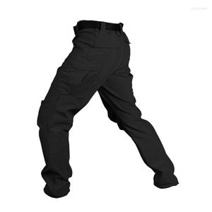 Pantalon homme 2023 tactique chaud coupe-vent polaire extérieur Streetwear Cargo mode randonnée pantalon hommes militaire salopette 21Q1702