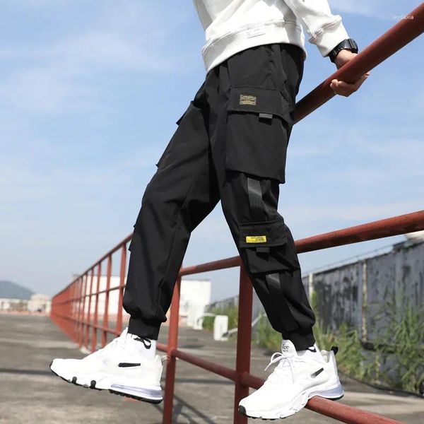 Pantalones para hombres 2024 otoño ropa informal estilo hip hop Harajuku Joggers hombres Harem pantalones casuales pantalones de chándal para hombre