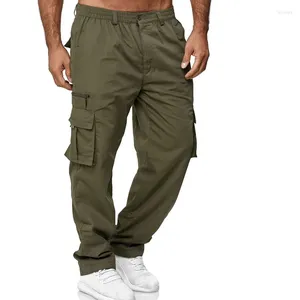 Pantalon masculin 2024 Cargo hommes extérieur pantalon droit lâche