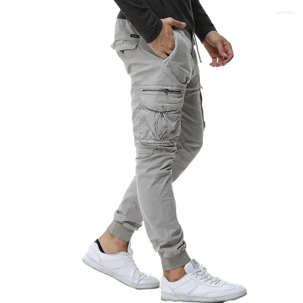 Pantalones para hombres 2024 Hombres Camuflaje Táctico Cargo Hombres Joggers Militar Casual Algodón Hip Hop Cinta Hombre Ejército Pantalones 38