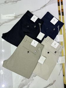 Pantalons pour hommes 2024 SIJITONGDA Printemps / Été Cinq sacs décontractés avec de belles couleurs Pas de déformation Changement de couleur après une longue période