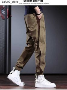 Pantalon masculin 2024 Pantalon de marchandises de tendance de printemps design pour hommes design