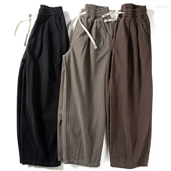 Pantalon masculin 2024 pantalon hommes couleur couleur robe de haute qualité pantalon de style britannique
