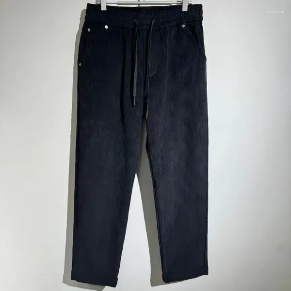 Pantalon masculin 2024SS Pra Cordiret Cordigure Contrutal Casual Volyders For Men Sweatpants Streetwear Y2K Woman's Clothing