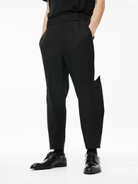 Pantaloni da uomo 27-46 2023 Abbigliamento Design originale di nicchia Pantaloni corti pieghettati con taglio ad ala Costumi taglie forti