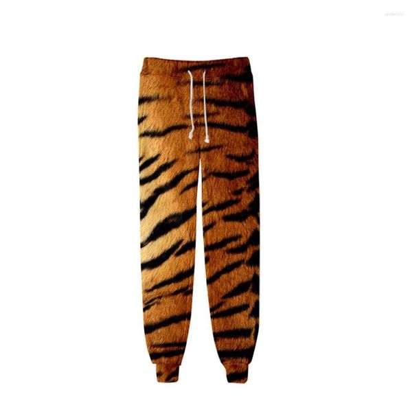 Pantalones para hombre con estampado 3D de tigre, Jogger de Hip Hop, ropa de calle de moda para mujer/hombre, pantalones de chándal largos informales con animales, pantalones de alta calidad