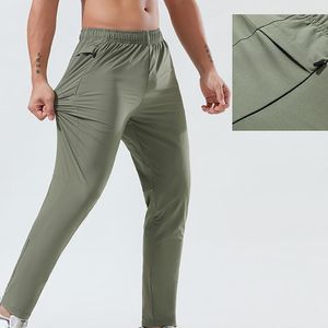 Pantalons pour hommes 4XL Hommes Casual Pantalons de survêtement minces Été Lâche Poche Longue Entraînement Gym Running Sports Pantalon À Séchage Rapide Plus La Taille Pantalones