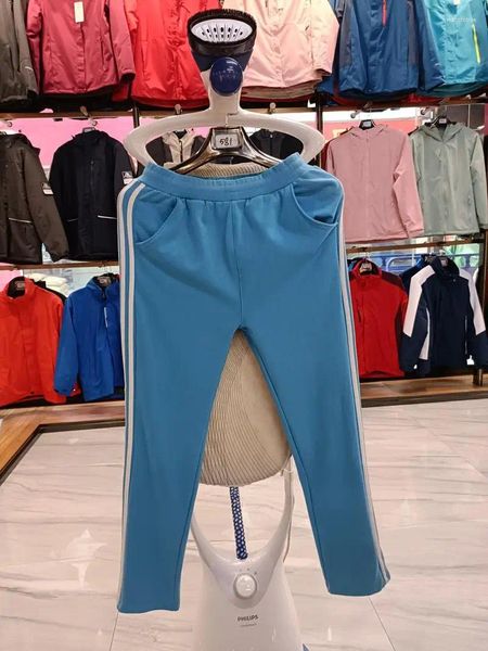 Pantalons pour hommes 95% coton 5% spandex unisexe jogging sport classique pantalons de survêtement pleine saisons piste pantalon décontracté entraînement maigre