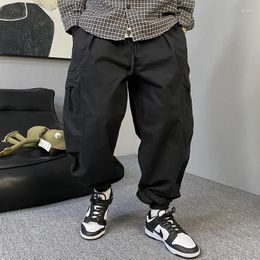 Herenbroeken Amerikaans streetwear baggy voor mannen kleding leger groene tactische lading Harajuku casual joggers trendy harembroek