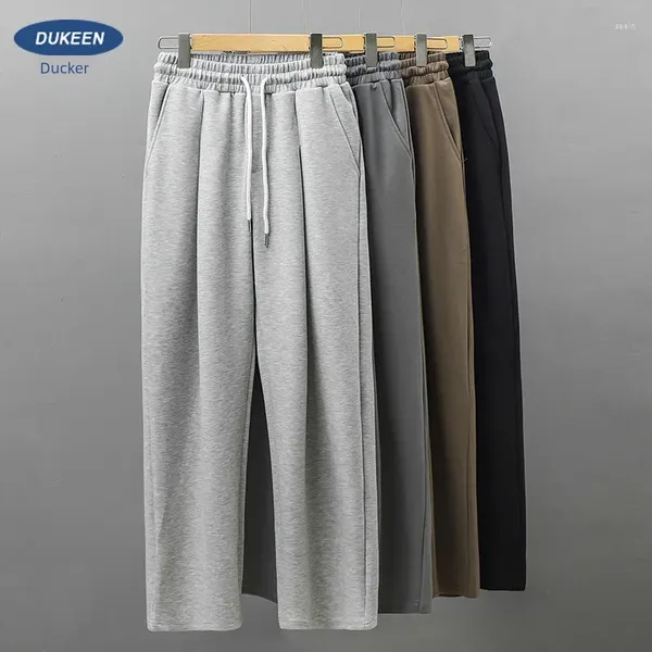 Pantalon masculin de style American Air Layer gris drapse droite sanitaire