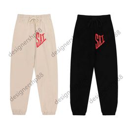 Herrenhose American Trendy S Michael Minimalistisch Bedruckte Freizeithose Aus Reiner Baumwolle Mit Schleife Für Männer Und Frauen