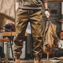 Américain Vintage Cargo Pantalon Hommes Jogging Pantalon Décontracté Longueur Militaires Hommes Streetwear Hommes Travail Tactique Survêtement Pantalon