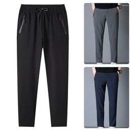 Pantalones de hombre Ropa de otoño e invierno Long Gaily Men's Spring Ins Trend Calzado delgado Plus Velvet ComfortMen's Drak22