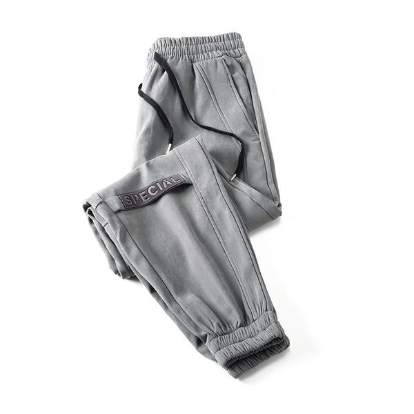 Pantalones de hombre Otoño Hombres Hip Hop Harem Joggers 2023 Pantalones masculinos Hombres Sólido Multi-bolsillo Cargo Skinny Fit Pantalones de chándal