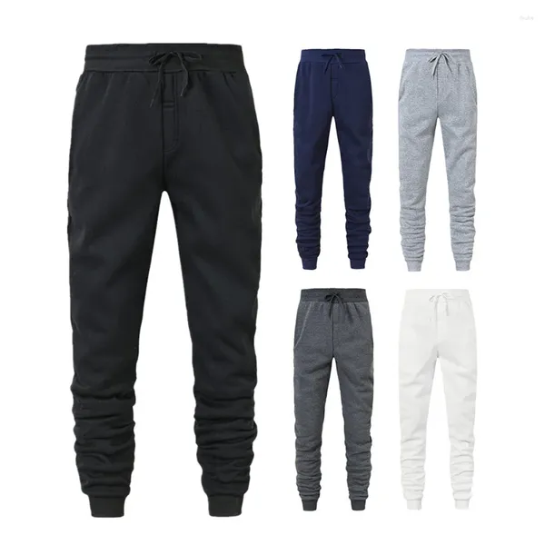 Pantalon masculin automne pantalon de survêtement pour hommes coulant fitness entraîne jogging pant