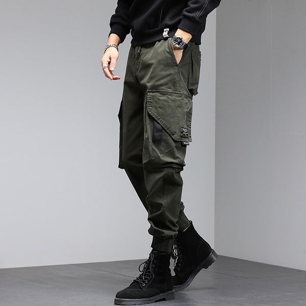 Pantalons pour hommes Automne Pantalon tactique militaire MultiPocket Fashion Black Army Pantalons Hommes Casual Joggers Camouflage Cargo Pants Hommes Vêtements 221010