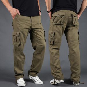 Pantalons pour hommes automne multi-poches décontracté hommes militaire tactique survêtement Cargo mâle coton pantalon en plein air randonnée Trekking pantalon de survêtement