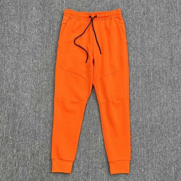 Pantalones para hombres Autumn New Tech Pants Paris Fashion With Letter Pinting Impring Bottoms Men's Men Sports Jogging reflectante pantalones con cremallera al por mayor