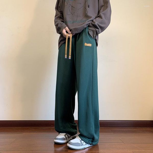 Pantalon pour hommes Baggy Casual Hommes Mode Surdimensionné Large Jambe Streetwear Hip-Hop Lâche Sports Hommes Joggers Pantalon M-4XL