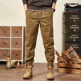 Pantalons pour hommes Leggy Leggings tendance à la taille ample