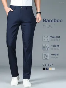 Pantalon masculin bambou fibre d'affaires hétérose