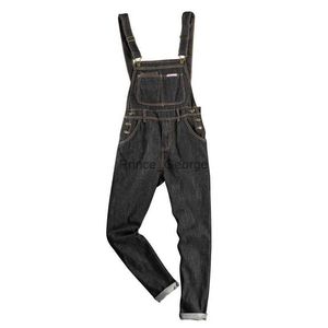 Herenbroeken Bib-overalls voor heren Jarretel Cargobroeken Jeans Jumpsuits High Street Herfstmode Denim broeken Heren Grote maten S-4XLL2402