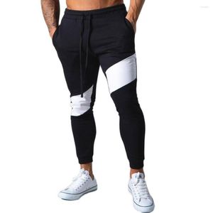 Pantalons pour hommes Noir Casual Hommes Joggers Pantalons de survêtement Automne Courir Sport Pantalon Mâle Coton Trackpants Gym Fitness Formation Bas