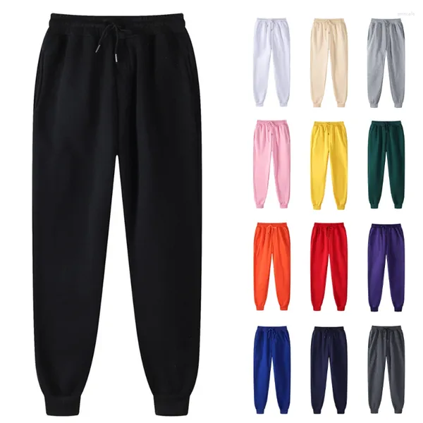 Pantalones de hombre Pantalones de chándal de lana en blanco Pantalones de chándal de moda unisex Pantalones de chándal Pantalones deportivos para correr Pantalones para hombres