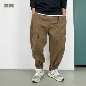 Pantalon pour hommes BM Vêtements de rue japonais Pantalons de produits de haute qualité Mens HARAjuku Pantalon tactique décontracté Pantal