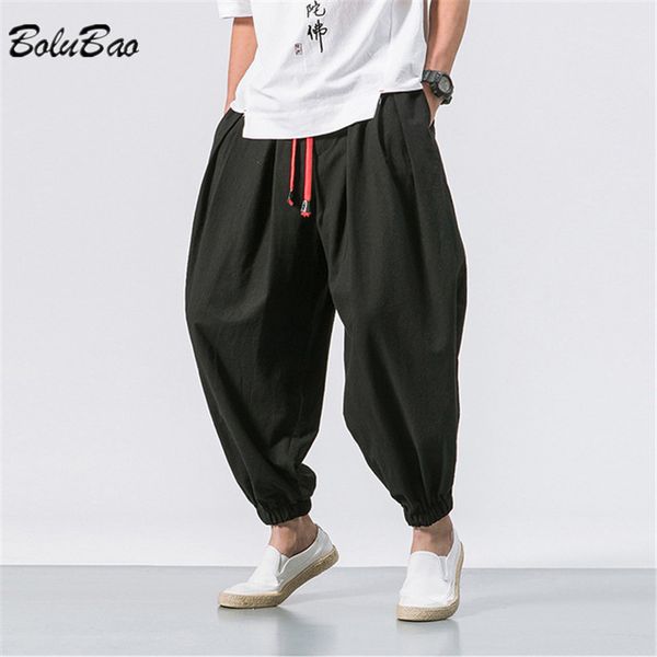 Pantalons pour hommes BOLUBAO Printemps Hommes Lâche Harem Chinois Lin Surpoids Pantalons De Survêtement Haute Qualité Casual Marque Surdimensionné Pantalon Homme 230724