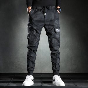Herenbroeken Merk mode streetwear casual camouflage jogger tactische militaire broek lading voor dropp 221117