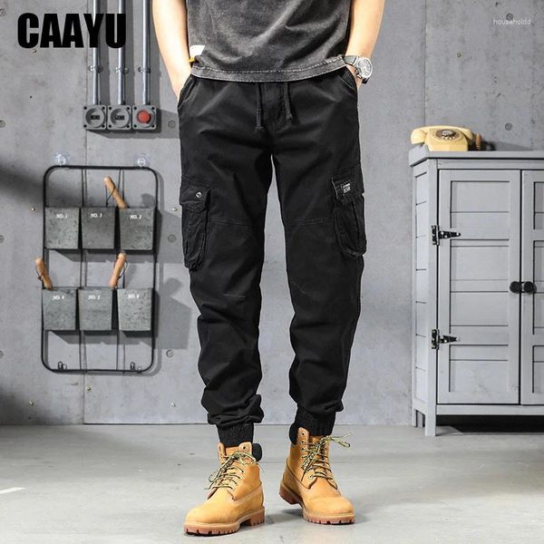 Pantalones para hombres CAAYU Cargo Táctico Clásico Senderismo al aire libre Trekking Ejército Joggers Pantalón Militar Multibolsillo Pantalones Casual