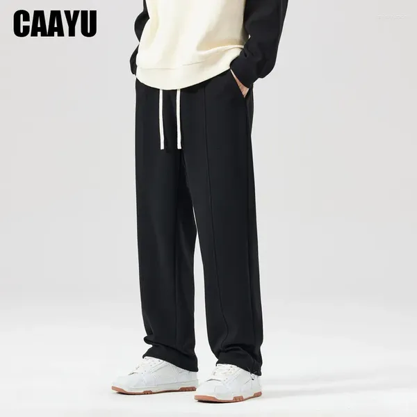 Pantalon pour hommes CAAYU Jogger Pantalon de survêtement Mode Hip Hop Japonais Streetwear Cordon Casual Baggy Pantalon Sport Lâche Noir Hommes