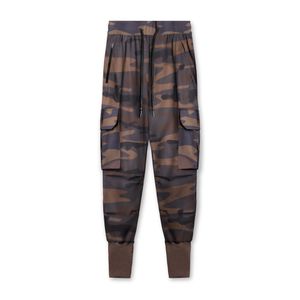 Herenbroek camo joggers joggrode heren casual lading gym fitness snel droge slanke broek herfst mannelijke crossfit hardloop sport trackpants 230131